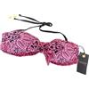 Maison Scotch Donna Bikini Top ~ XS/S Fucsia Motivo Fascia Moda-Mare Associare