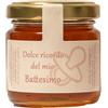 Apicoltura Ribaditi 16 vasetti miele da120g, bomboniere dolce ricordo del mio Battesimo. (Rosa)