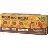 CAIYA 3X Misura Fibrextra Cornetti a Zucca, Carota e Arancia 100% Farina Integrale 308gr [3 Confezioni]