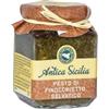 Antica Sicilia - Pesto di Finocchietto 180 g - Condimento Siciliano Artigianale per Pasta con Finocchietto Selvatico e Olio Extra Vergine di Oliva