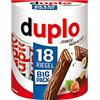 CAIYA Ferrero Kinder Nuovo Duplo Big Pack 18 Barrette Incartate Singolarmente - 328g