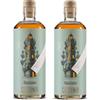 CUTINA LIQUORI La Robusta - Liquore di Genziana Artigianale 500 ML | 22% vol |Radice di Genziana Lutea | Amaro Abruzzese | Made in Italy | Cutina Liquori (BOX 2 BOTTIGLIE)