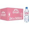 Evian Still Water - Pack Size = 24x500ml