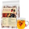Jeeeun Ginseng Five Treasures Tea Kidney Tea - Organic Natural Wubao Teas for Daily Wellness, Traditional Teas Bags (1 pack)