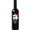 Bottle-Up Bottiglia di Vino IGT Toscana Rosso personalizzato per lui - Idea regalo esclusiva e originale per uomo, festa del Papà, festa del Nonno, nuova nascita, compleanno e Natale. (0,75L, Babbo Natale)