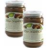Agritur - Crema di Marroni, Rum e Vaniglia Classic Bio, 60% Frutta, con Zucchero di Canna, Naturale e Gustosa, Ideale per Colazione, Dolci e Yogurt, Pack 2×330 g