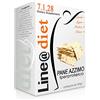 Line@Diet CRACKERS di PANE AZZIMO IPERPROTEICO, 1 confezioni, crackers proteici, fase 1 e fase 2, basso contenuto di glucidi e lipidi
