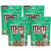 CAIYA 4X Chocolate Minis Lenti Confetti Colorati con Cioccolato al Latte 176g