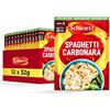 Schwartz Miscela di spaghetti, carbonara, 32 g, confezione da 12 pezzi, senza coloranti artificiali o aromi, senza aggiunta di conservanti o MSG, adatto per vegetariani