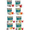 Caffè Vulcanus - 80 capsule - selezione di tè solubili: english tea, limone, pesca, frutti di bosco, cedro, melone, menta, arancia - Capsule compatibili con Nespresso