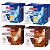 Generico Set 80 Capsule Ristora Compatibili con le Macchine ad uso domestico DOLCE GUSTO* 40 Camomilla 40 Cioccolato