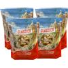 Dolce Fiore Taralli tradizionali Pugliesi fatti a mano friabili gusto Classico con Semi di Sesamo DolceShop - 4 confezioni da 350g