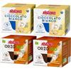 Generico Set 80 Capsule Ristora Compatibili con le Macchine ad uso domestico Nescafè®* Dolce Gusto®* 40 Cioccolato bianco 40 Orzo