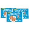 CAIYA 3X Colussi Il GranTurchese l'Inimitabile Biscotto Frollino Per la Colazione 6 Porzioni Salvafreschezza 400g [3 Confezioni]