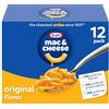 Kraft Mac & Cheese Kraft Original Mac & Cheese Macaroni e Formaggio Cena, Confezione da 12 Ct, Scatole da 205,5 g