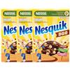 CAIYA 3X Nesquik Duo Cereali Integrali Palline Doppio Gusto al Cacao e Cioccolato Bianco 325g [3 Confezioni]