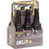 I.C.B. Italian Craft Brewery Birra Artigianale Cruda Italiana DELìRA - Confezione 6 Bottiglie 33CL - 2 Lager bionda, 2 Lager rossa, 2 Weiss - Prodotta Da I.C.B. Italian Craft Brewery