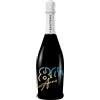 BRANDGIFT.IT Bottiglia Personalizzata Compleanno Santero 958 NERA Spumante Extra Dry Perlage Floreale Bottiglie Personalizzate Anni Compiuti Ottimo Regalo Per Brindisi Originali (BLU, 80 ANNI)