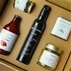 OROMINERVA - Box Intensità - Confezione regalo alimentare con prodotti tipici, specialità italiane: olio EVO, sottoli, passata di pomodoro