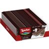 Loacker - Classic Cacao+Milk - Wafer con 3 Strati di Cialde al Cacao Farcite con Crema al Latte - Merenda e Snack - Formato Famiglia con 18 Confezioni da 22 Wafer