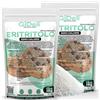 GiDeli eritritolo 2 kg, sostituto dello zucchero semolato privo di calorie, alternativa vegana e amica dei denti