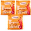 Generico Zucchero di Canna Grezzo in Bustine Eridania Tropical - 3 Confezioni da 750 g (2,25 kg Totali) - Zucchero di Canna Puro, Monodose, Ideale per Casa e Ufficio
