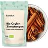 Kamelur Cannella Di Ceylon BIO Intera - Bastoncini Di Cannella Di Ceylon Interi (Ca. 50 Pz.) A Bassissimo Contenuto Di Cumarina, Senza Additivi - In Confezione Biodegradabile 250 G (Confezione Da 50)