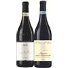 Generico SUPER OFFERTA | Box Vini Rossi Degustazione | Barolo DOCG 2021 e Amarone della Valpolicella DOCG 2021 | Confezione da 2 Bottiglie di Vini Rossi Pregiati Italiani