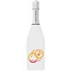 BRANDGIFT.IT Bottiglia Personalizzata Compleanno Santero 958 Spumante Extra Dry Perlage Floreale Bottiglie Personalizzate Anni Compiuti Ottimo Regalo Per Brindisi Originali (ARANCIONE, 60 ANNI)