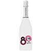 BRANDGIFT.IT Bottiglia Personalizzata Compleanno Santero 958 Spumante Extra Dry Perlage Floreale Bottiglie Personalizzate Anni Compiuti Ottimo Regalo Per Brindisi Originali (FUCSIA, 80 ANNI)