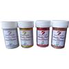 Lesepidado Srl Colorante alimentare in polvere perlato 3g Kit 4 col. Argento, Oro, Rame, Bronzo Lesepidado. Ideali per composti trasparenti: gelatine o glasse. Per decorare pasta di zucchero, biscotti, torte