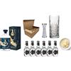 Zeus Party KIT JAPANESE GIN & TONIC Etsu Pacific Ocean Water Gin Limited Edition + Yuzu Tonic Water + Bicchiere Tumbler Alto + Jigger Professionale + Zenzero fresco a fette ideale per l'abbinamento !