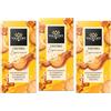 CAIYA 3X Vanini Biscotto Tavoletta di Cioccolato Bianco al Caramello e Granella di Biscotto, Senza Glutine (Gluten Free) 75g