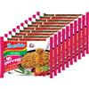 Indomie Instant Fried Noodles Hot & Spicy (Pack of 10) by Indomie
