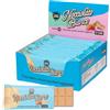 Choco Zero Tavolette di Nocciolato Bianco Senza Zuccheri Aggiunti 25g 137 Calorie Cioccolato Senza Zucchero per Spuntino Palestra Senza Glutine Low Carbs