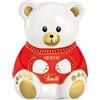 Generico VANOIR ORSETTO TEDDY Latta Confezione Regalo con Cioccolatini Gianduia 160GR