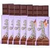 Choco Zero Tavolette di Nocciolato Fondente Senza Zuccheri Aggiunti 25g 121 Calorie Cioccolato Senza Zucchero per Spuntino Palestra Senza Glutine Low Carbs
