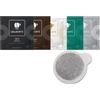 marketcaffe LOLLO CAFFE' - 100 CIALDE kit Degustazione Miscele Argento, Nero, Classico; Oro, Dek