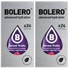 Generico SET 48 BOLERO DA 3 GRAMMI Forest Fruit Preparato istantaneo polvere solubile in bustine Sticks per Bevande con Stevia e Vitamina C e Senza Zucchero ideale per fitness e diete