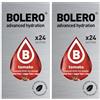 Generico SET 48 BOLERO DA 3 GRAMMI Tomato Preparato istantaneo polvere solubile in bustine Sticks per Bevande con Stevia e Vitamina C e Senza Zucchero ideale per fitness e diete