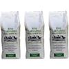Riso Della Corte Ba` Riso Carnaroli Integrale Italiano, naturalmente senza glutine, ricco di fibre, confezione atmosfera protettiva, pack 3 x 1 kg