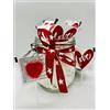 ITDSTORE-40 Lecca Lecca Cuore con Scritta personalizzabile Love-Ti Amo-You & me-iniziali sposi-I love mom-Decorazione da tavola per Matrimonio-Festa della Mamma- Papa'-Compleanno bimbi etc..