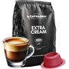 La Capsuleria Caffè EXTRA CREAM, cremoso (80 Capsule) compatibili con Bialetti (anche con modello Gioia e macchine con chip), 8 Pack Salva Aroma da 10 Capsule, doppia crema vellutata, gusto intenso (La Capsuleria)