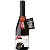 Bombo Bottiglia di Vino Prosecco Millesimato con con etichetta personalizzabile con la foto ed il nome della vostra amica che si laurea