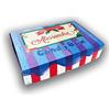 Generico Merry Christmas Candy Box Ape Ice Scatola da 1kg Di Caramelle Gommose Frizzanti Zuccherate Personalizzata Scegli a 6 Gusti Idea Regalo Natale Buone feste Capodanno Epifania Befana Auguri Natalizi
