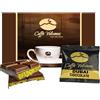 Caffè Vulcanus Dubai Chocolate, 50 Cialde Compostabili ESE44, Caffè Aromatizzato al Dubai Chocolate
