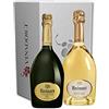 VINADDICT Scatola Vinaddict Champagne Ruinart -R De Ruinart & Ruinart Blanc De Blancs, 750 millilitri