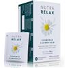Nutra Tea NUTRATEA Tisana Rilassante per Dormire Bene - 20 Bustine Riutilizzabili A Base di Camomilla e Melissa, NutraRelax