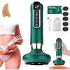 Izbdcy Velora Massaggiatore Anti Cellulite, Velora Beauty Massaggiatore Anti Cellulite per Pancia Schiena Vita Braccia Glutei, Anticellulite Elettrico Portatile, 12 Livelli Regolabili (Green)