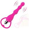 Bumsjvan SX02-4 Perle Ovali Rosa, Diverse Dimensioni Delle Perle Ḁnâlé Ṕlūg Ða donna uomo set vìbraňte accìaìô côÐa graňÐì Ðì vôlpê silicone aňal bůtt largê man kit mêtallô vìbrazìonì pìccôlô